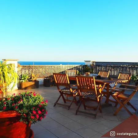 Penthouse Mit Jacuzzi, Meer- & Bergblick شقة *