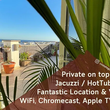 Apartamento Penthouse Mit Jacuzzi, Meer- & Bergblick Costa Teguise