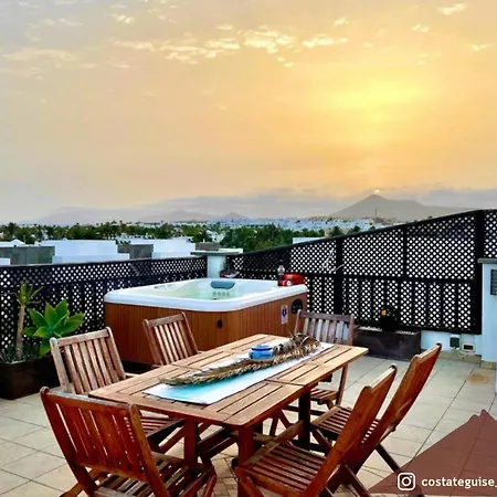 Penthouse Mit Jacuzzi, Meer- & Bergblick 코스타 테기세